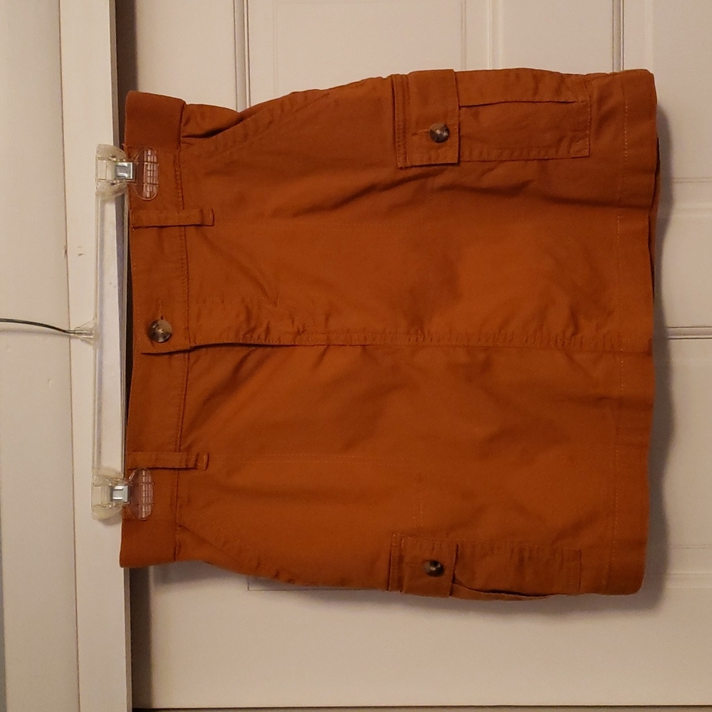 Women's burnt orange Lee Skort size 4